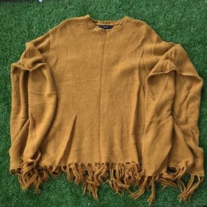 Poncho sweater